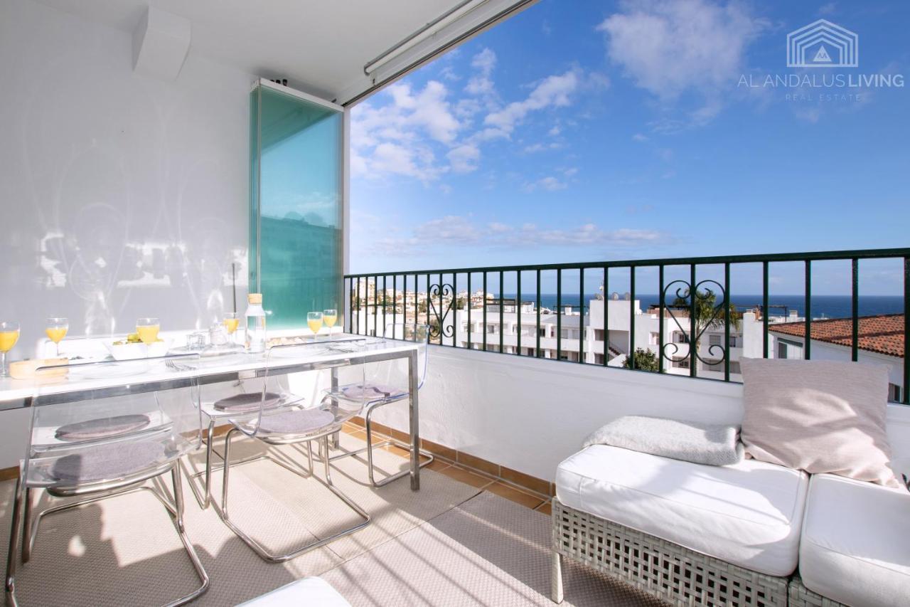 Scandinavian Style Apartment With Amazing Sea Views And South West Facing Sunny Terrace In Miraflores Walking Distance To The Beach! 말라가 외부 사진