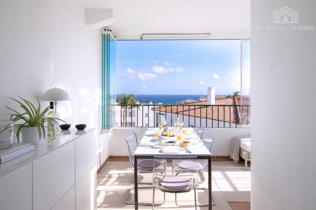 Scandinavian Style Apartment With Amazing Sea Views And South West Facing Sunny Terrace In Miraflores Walking Distance To The Beach! 말라가 외부 사진