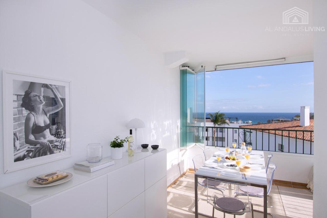 Scandinavian Style Apartment With Amazing Sea Views And South West Facing Sunny Terrace In Miraflores Walking Distance To The Beach! 말라가 외부 사진