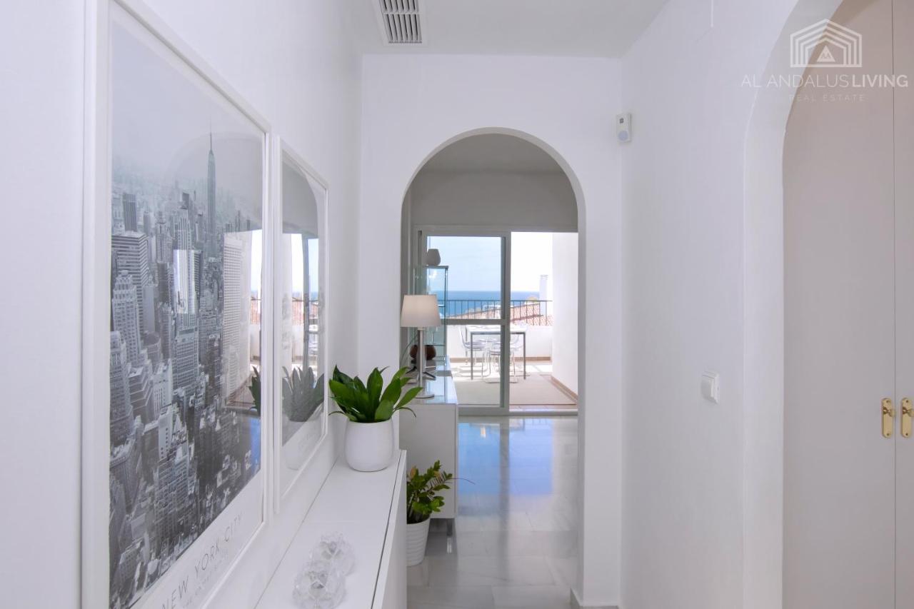 Scandinavian Style Apartment With Amazing Sea Views And South West Facing Sunny Terrace In Miraflores Walking Distance To The Beach! 말라가 외부 사진