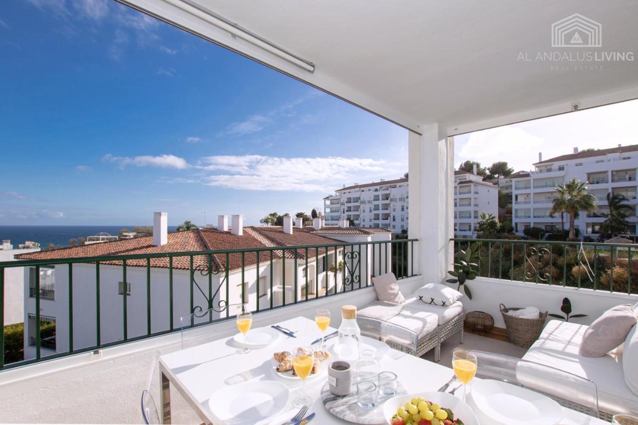 Scandinavian Style Apartment With Amazing Sea Views And South West Facing Sunny Terrace In Miraflores Walking Distance To The Beach! 말라가 외부 사진